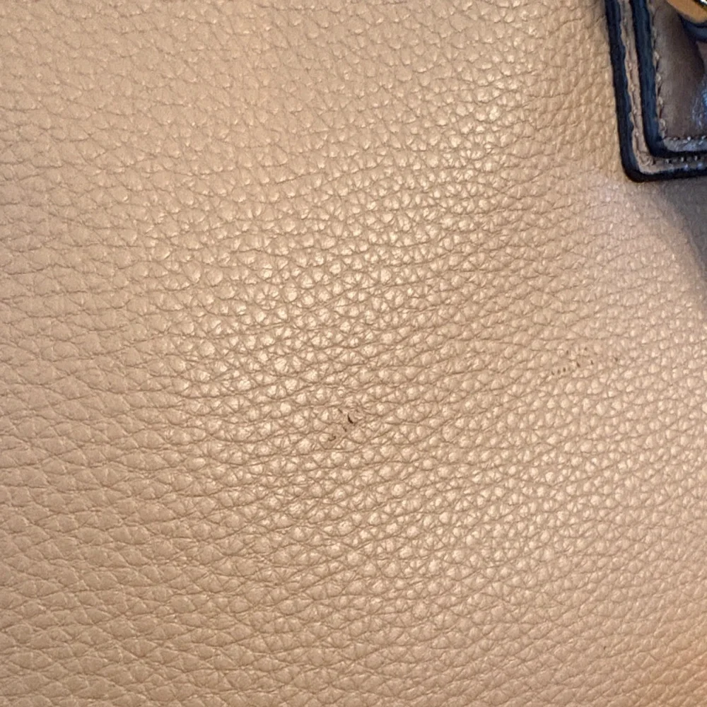 Michael Kors Cognac Leather Satchel with Gold Hardware beautiful - Picture 11 of 11